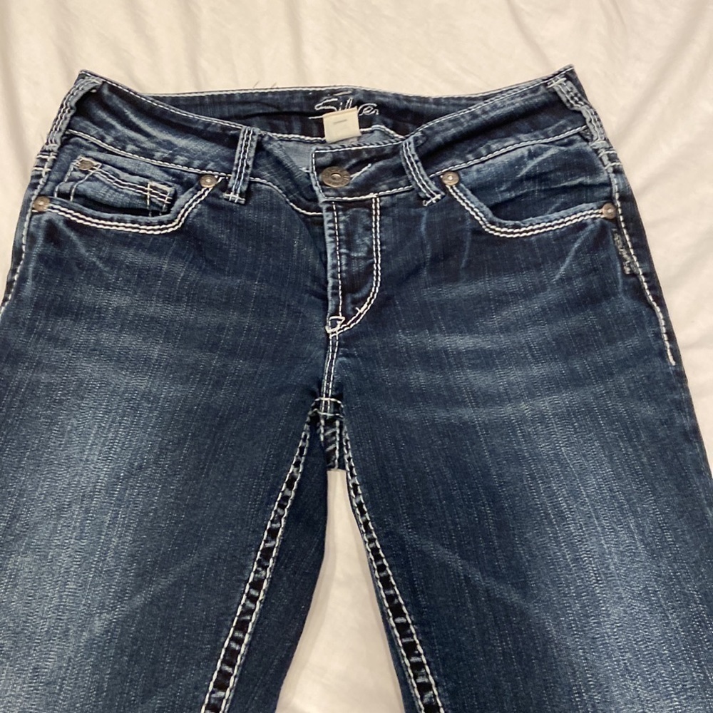 Womens Silver Jeans Co. Suki Capri Jeans in Size 26” [LIKE NEW]